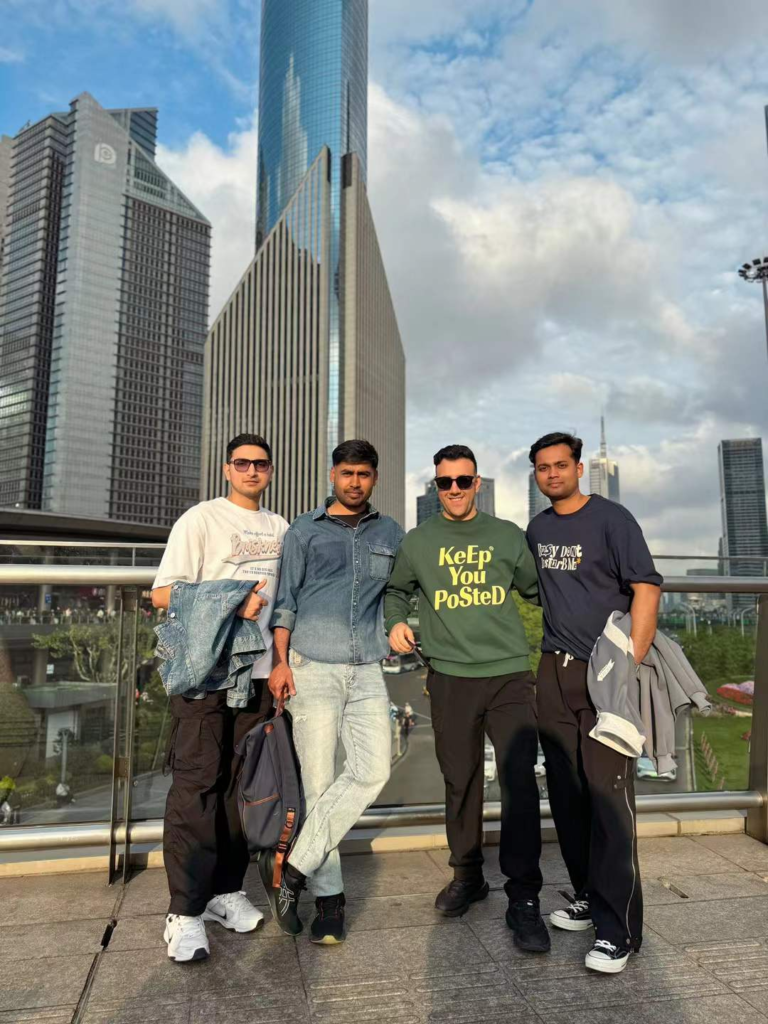 PrimeLink team in Lujiazui, Shanghai