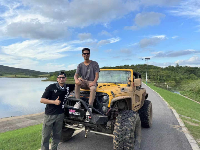 PrimeLink team on an off-road trip in China