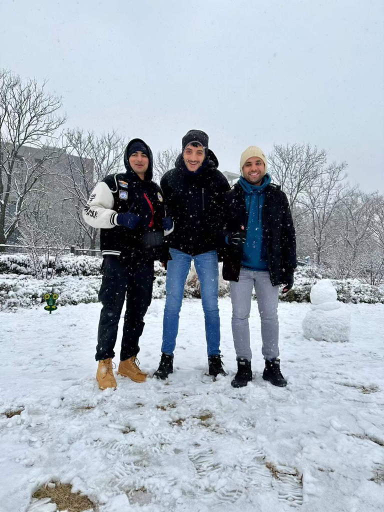 PrimeLink team enjoying the snow in China